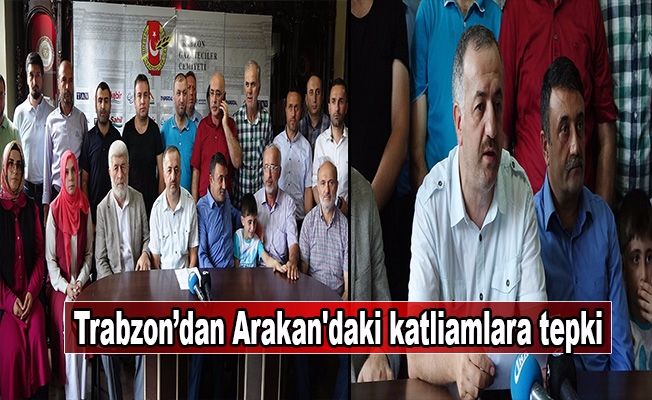 Trabzon’da  Arakan'daki katliamlara tepki