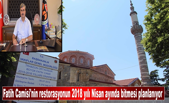 Trabzon’da vakıf eserlerinin restorasyon çalışmalar