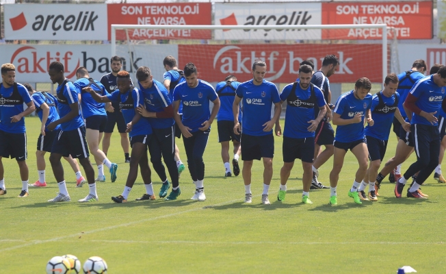 Trabzonspor, Atiker Konyaspor maçı hazırlıklarını sürdürdü