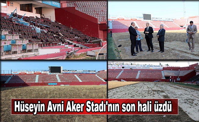 Hüseyin Avni Aker Stadı'nın son hali üzdü