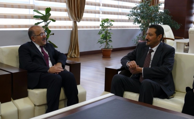 Başkan Gümrükçüoğlu, Suudi Arabistan  Ankara Büyükelçisi ağırladı