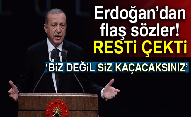 Cumhurbaşkanı Erdoğan: AB serbest dolaşım vermedi de dünya başımıza mı yıkıldı?