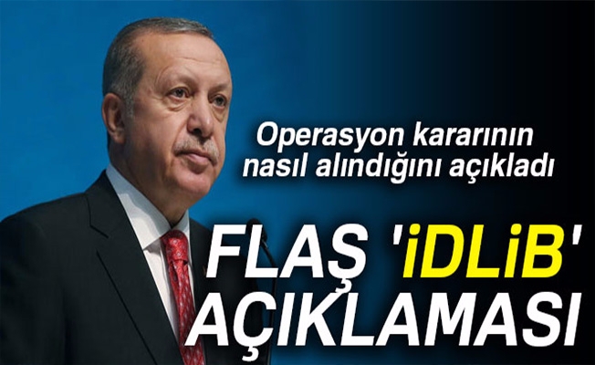 Cumhurbaşkanı Erdoğan, operasyon kararının nasıl alındığını açıkladı