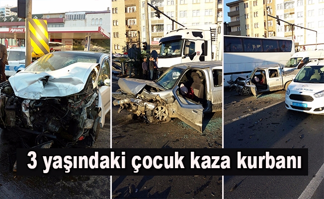 Trabzon'da trafik kazası: 3 yaşındaki çocuk öldü