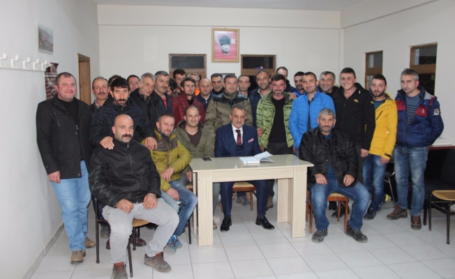 Başkan Sağıroğlu Fen İşleri personeliyle toplantı yaptı