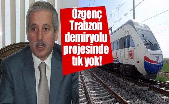 Trabzon demiryolu projesinde tık yok!
