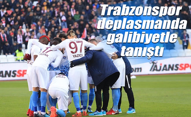Trabzonspor deplasmanda galibiyetle tanıştı