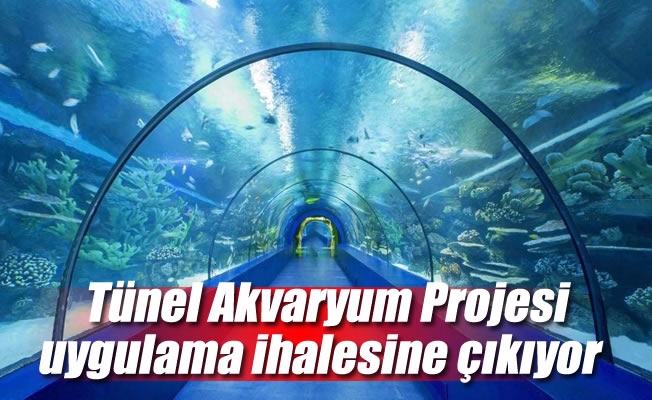 Tünel Akvaryum Projesi uygulama ihalesine çıkıyor