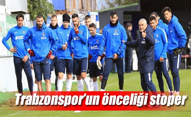 Trabzonspor'un önceliği stoper