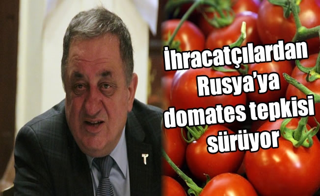 İhracatçılardan Rusya’ya domates tepkisi sürüyor