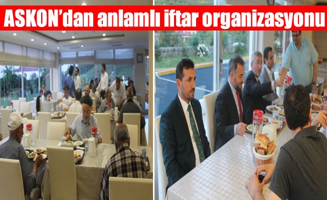 ASKON Trabzon’dan anlamlı iftar organizasyonu