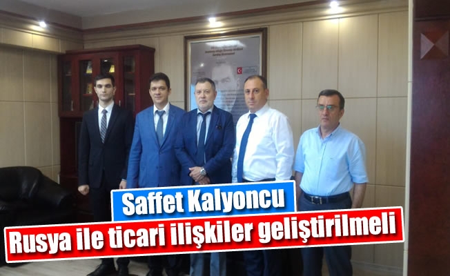 Rusya Federasyonu Trabzon Başkonsolosundan ihracatçılar birliğine ziyaret