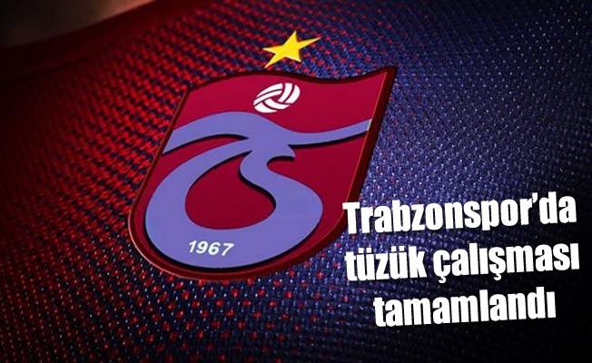 Trabzonspor'da tüzük çalışması tamamlandı