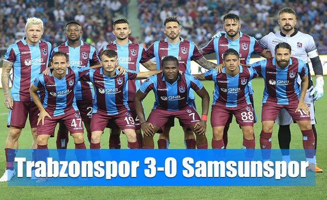 Trabzonspor 3-0 Samsunspor