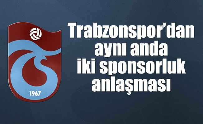 Trabzonspor'dan iki sponsorluk anlaşması