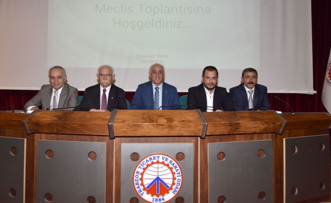 TTSO Temmuz ayı meclis toplantısı yapıldı