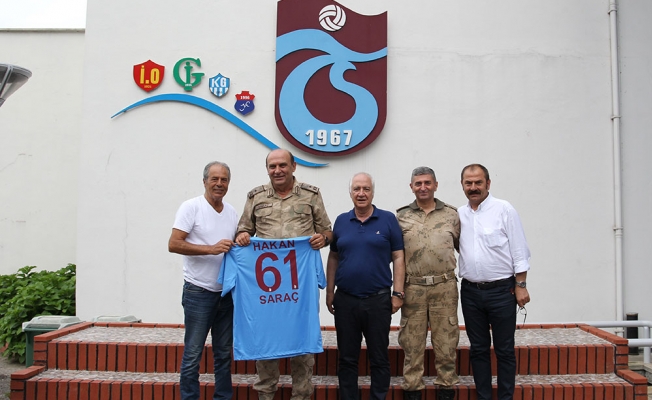 Saraç ve Şen'den Trabzonspor'a ziyaret