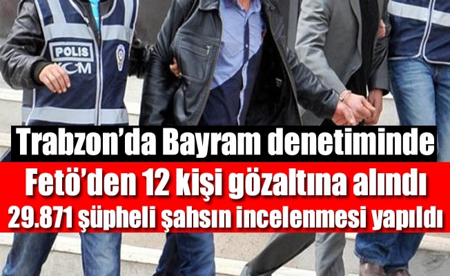 Trabzon'da Kurban Bayramı denetimi