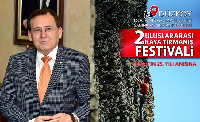 Uluslararası Kaya Tırmanış Festivali 31 Ağustos’ta Düzköy’de başlıyor