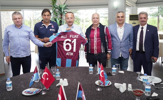 Siirt Valisi Atik’ten Trabzonspor'a ziyaret