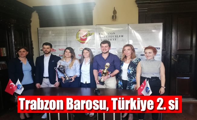 Trabzon Barosu, Türkiye 2. si oldu
