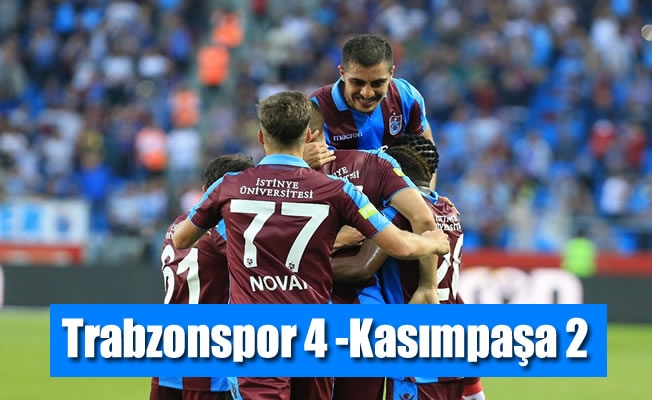 Trabzonspor 4 -Kasımpaşa 2