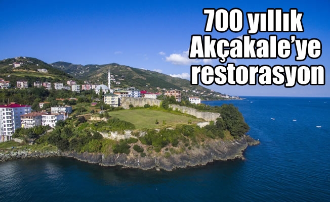 700 yıllık Akçakale'ye restorasyon