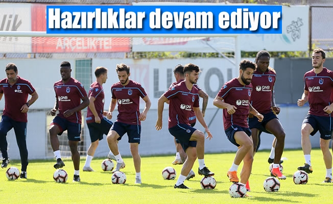 Erzurumspor maçı hazırlıkları devam ediyor