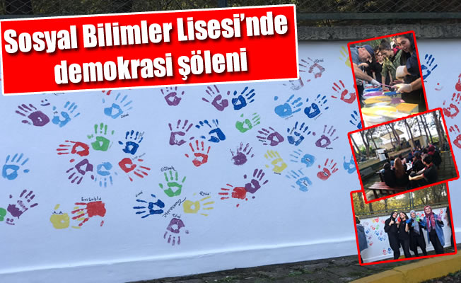 Trabzon Sosyal Bilimler Lisesi'nde demokrasi şöleni