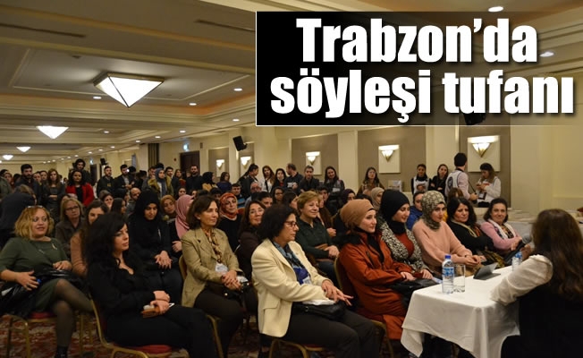 Trabzon'da 6. Kitap ve Kültür Şöleni’nde söyleşi tufanı
