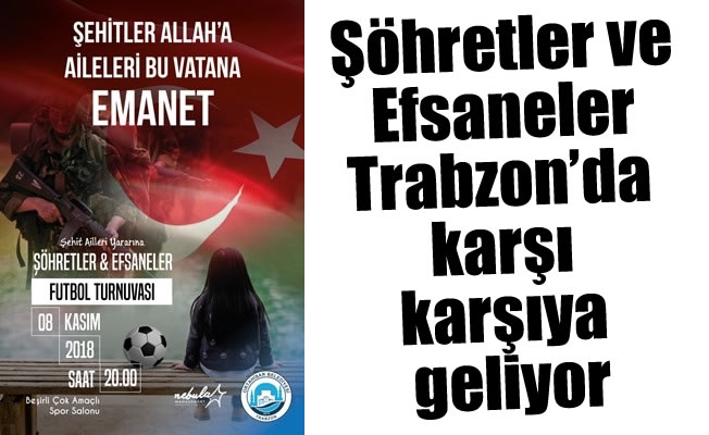 Türkiye'nin yıldızları Trabzon'a geliyor...