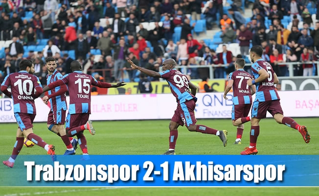Trabzonspor 2-1 Akhisarspor