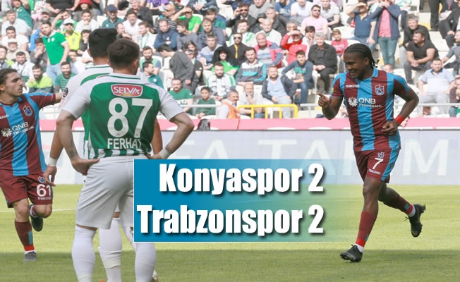 Konyaspor 2-2 Trabzonspor