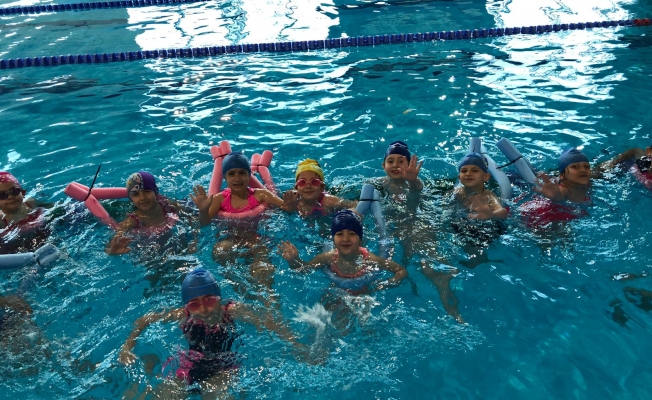 Büyükşehir Belediyespor Yaz Yüzme Okuluna yoğun ilgi