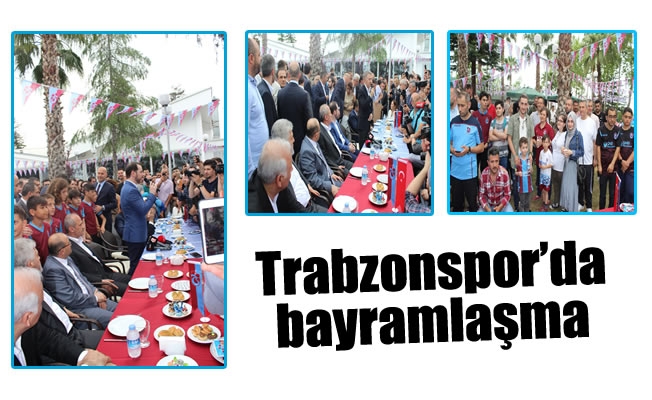 Trabzonspor'da bayramlaşma töreni