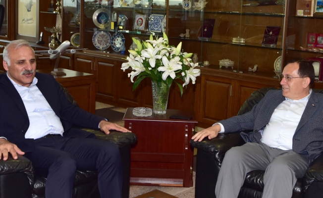 Başkan Zorluoğlu TTSO'yu ziyaret etti