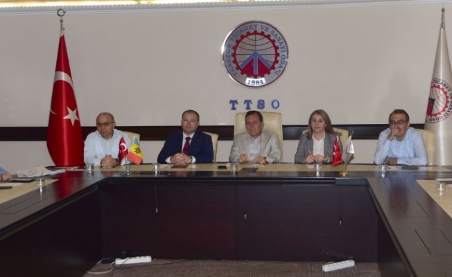 Moldova ile işbirliği imkânları TTSO’da anlatıldı