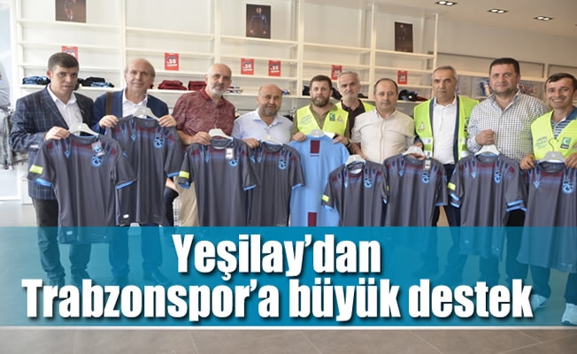Yeşilay'dan Trabzonspor'a büyük destek