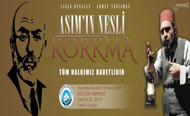 Ünlü tiyatrocu Ahmet Yenilmez bir kez daha Trabzon'da