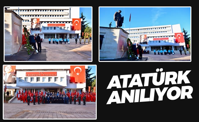 Atatürk'ü anma töreni