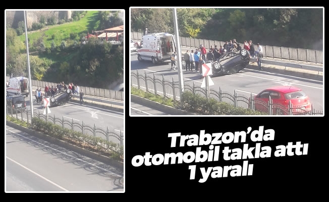 Trabzon'da kaza
