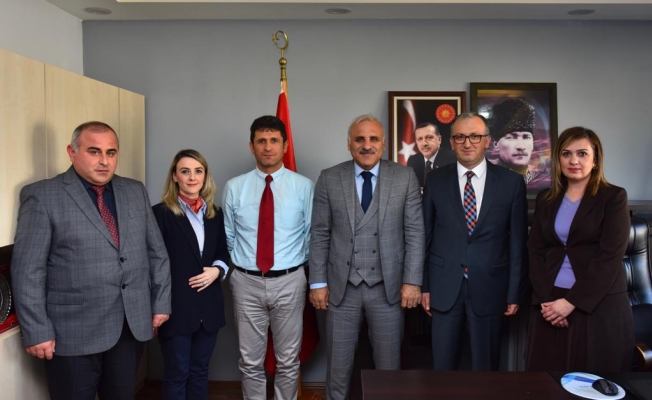 Zorluoğlu,Doğu Karadeniz Belediyeler Birliği'ni ziyaret etti