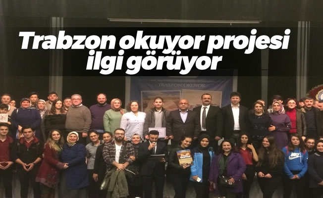 Trabzon okuyor projesi ilgi görüyor