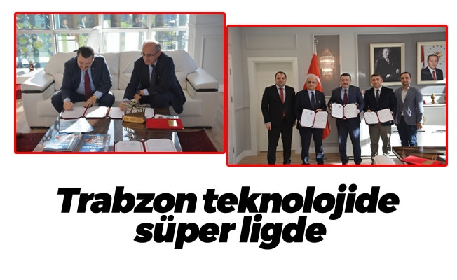 Trabzon teknolojide süper ligde