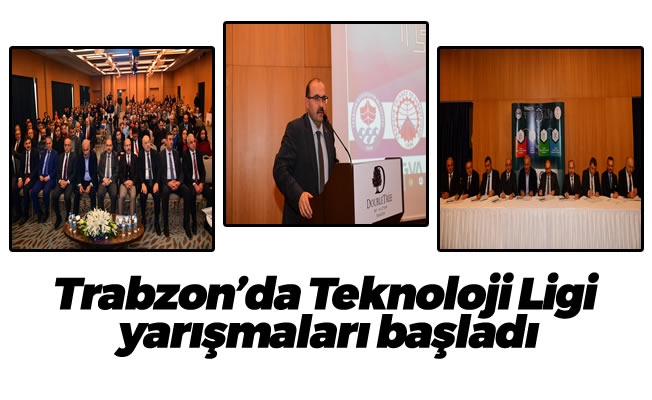 Trabzon’da Teknoloji Ligi yarışmaları başladı