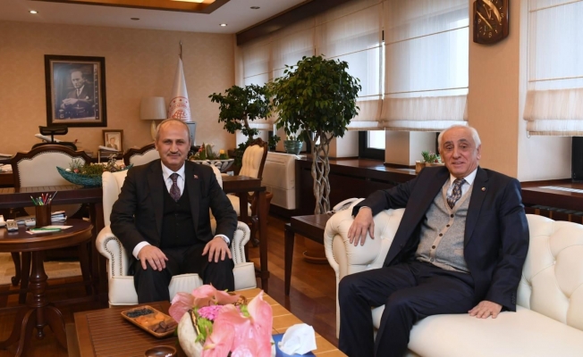 TTSO Meclis Başkanı Eren’den Bakan Turhan’a ziyaret