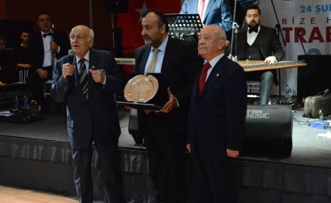 2019 Yılı Sabahattin Sağıroğlu Trabzon’a Hizmet Ödülü Hasan Melek´e verildi