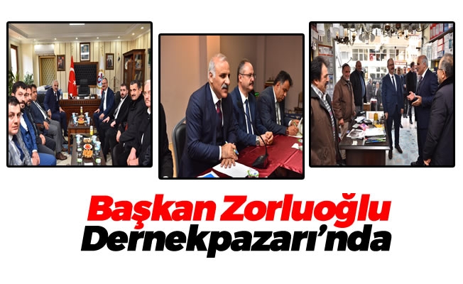 Başkan Zorluoğlu, Dernekpazarı'nda