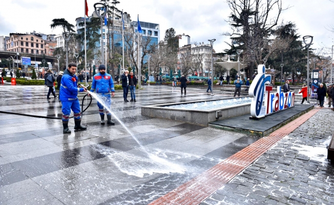 Trabzon'da koronavirüs ile mücadele devam ediyor