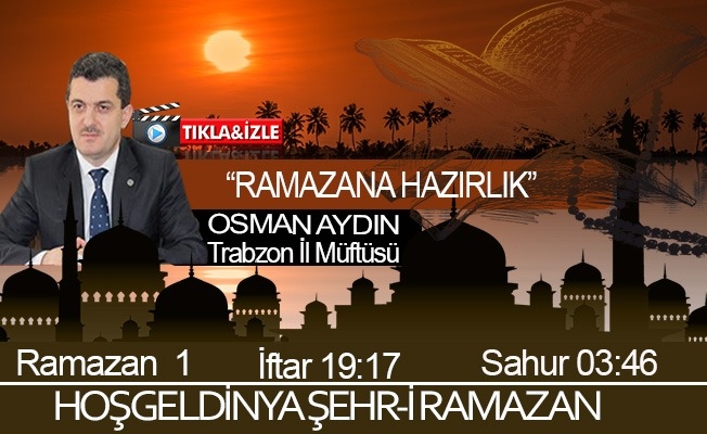 24Nisan 2020 Trabzon iftar vakti "Ramazana Hazırlık"
